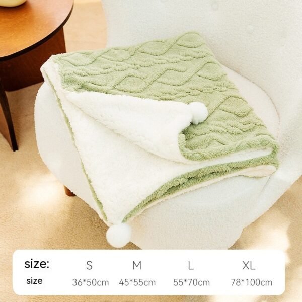 Pet Blanket Ins Style Solid Color Cat Supplies Pet Products - Image 3