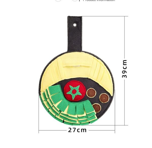 Wok Dish Puzzle Tibetan Food Dog Toy Tibetan Food Mat - Image 4