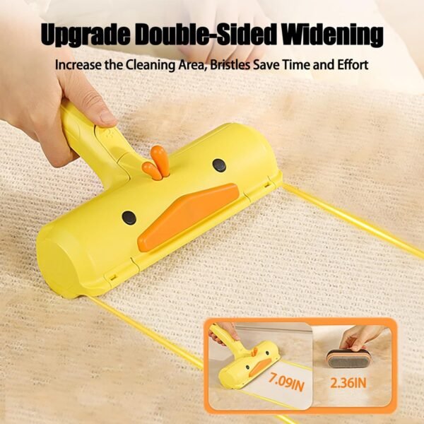 Pet Hair Remover Reusable Cat And Dog Hair Remover For Furniture Sofa Or Bedding Portable Multi-surface Lint Roller And Fur Removal Tool Animal Two-way Hair Remover - Image 7