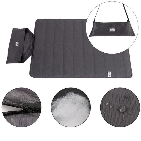 Outdoor Pet Blanket Folding Storage Portable Waterproof Warmth Dog Cat Products - Image 7