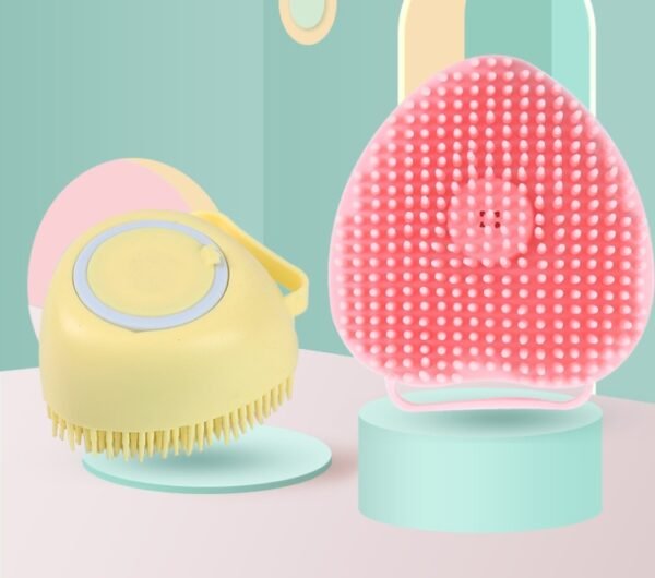 Pet Products Amazon Hot Silicone Dog Bath Brush - Image 2