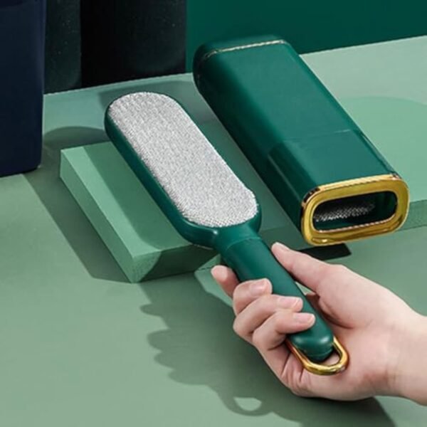 Pet Hair Remover A Pet Shedding Hair Collector Double Sided Self-Cleaning Brush Effectively Removes Pet Hair From Clothes And Furniture And It's Reusable. - Image 5