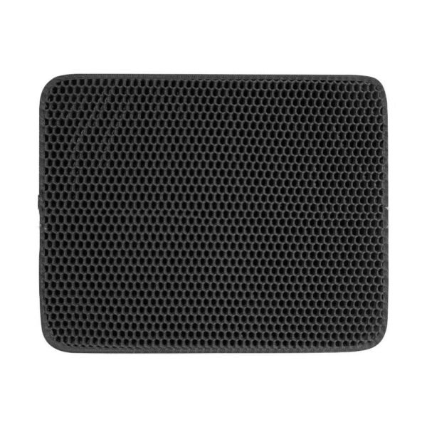 Cat Litter Mat Pet Solid Color Waterproof Cat Litter Mat Easy Clean Scatter Control Pets Supplies - Image 4