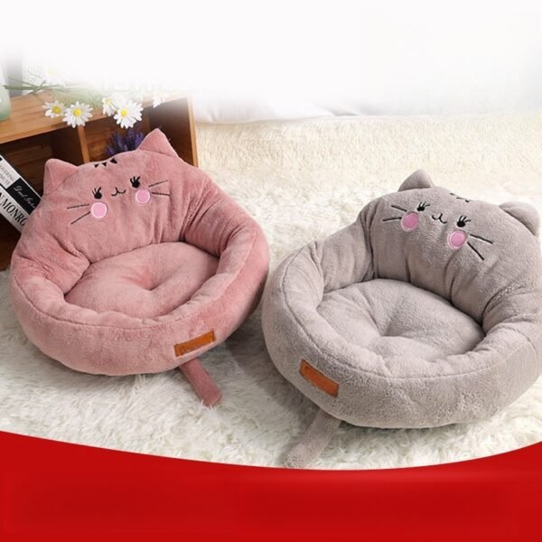 Big And Small  Trending Cartoon Pet Bed Dog Bed Cat Nest - Image 8