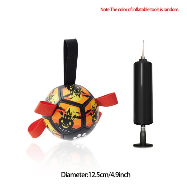 Interactive Dog Football Toy Soccer Ball Inflated Training Toy For Dogs Outdoor Border Collie Balls For Large Dogs Pet Supplies - Image 3