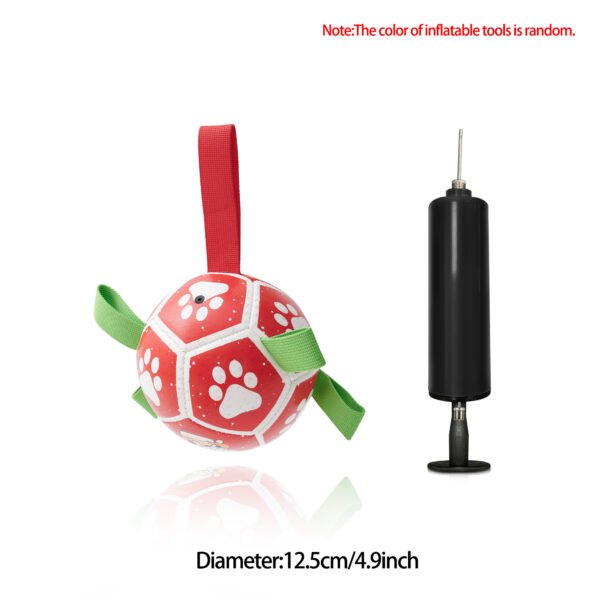 Interactive Dog Football Toy Soccer Ball Inflated Training Toy For Dogs Outdoor Border Collie Balls For Large Dogs Pet Supplies - Image 9