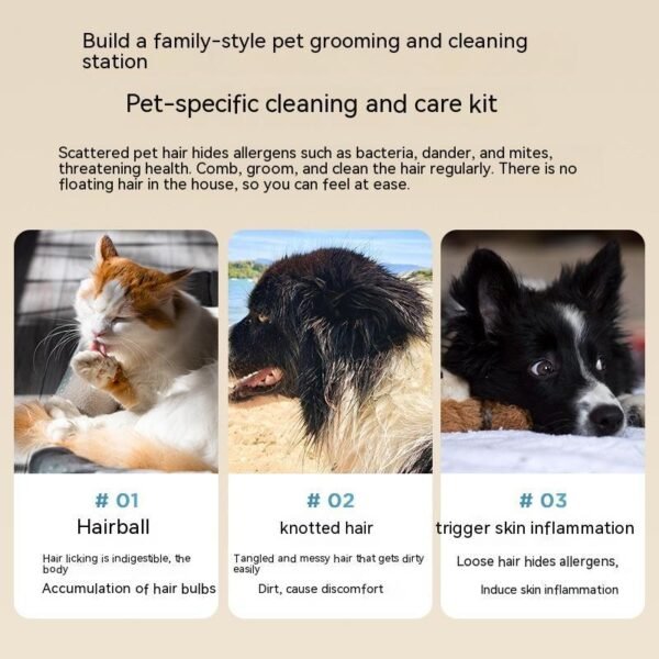 Household Pet Hair Conditioner Shaving Multifunctional Vacuum Cleaner - Image 5