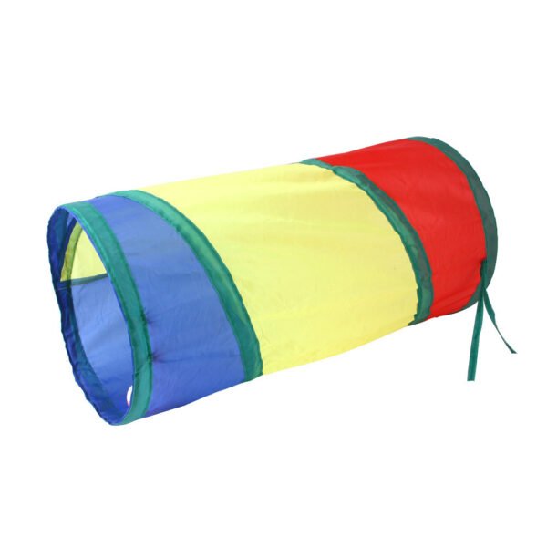 Pet Tunnel Cat Rainbow Interactive Toy - Image 7