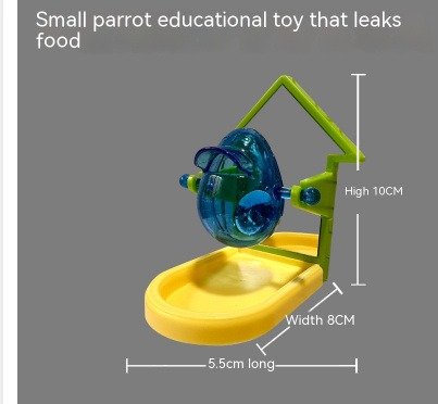 SmartFeeder Parrot Food Leakage Toy – Interactive Bird Cage Feeder - Image 3