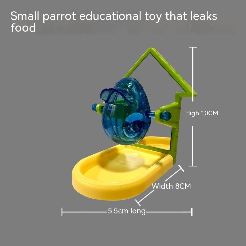 SmartFeeder Parrot Food Leakage Toy – Interactive Bird Cage Feeder - Image 7