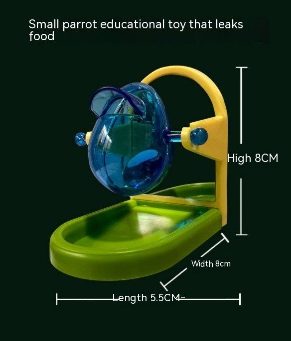 SmartFeeder Parrot Food Leakage Toy – Interactive Bird Cage Feeder - Image 10