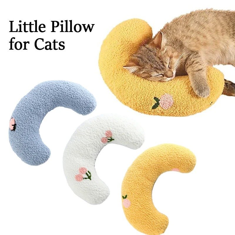 Adorable U-Shaped Pet Neck And Sleep Pillow – Cozy Little Pillow for Cats & Dogs - Image 4