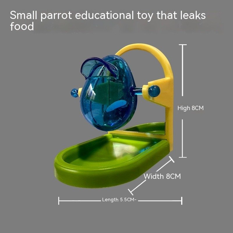 SmartFeeder Parrot Food Leakage Toy – Interactive Bird Cage Feeder - Image 5