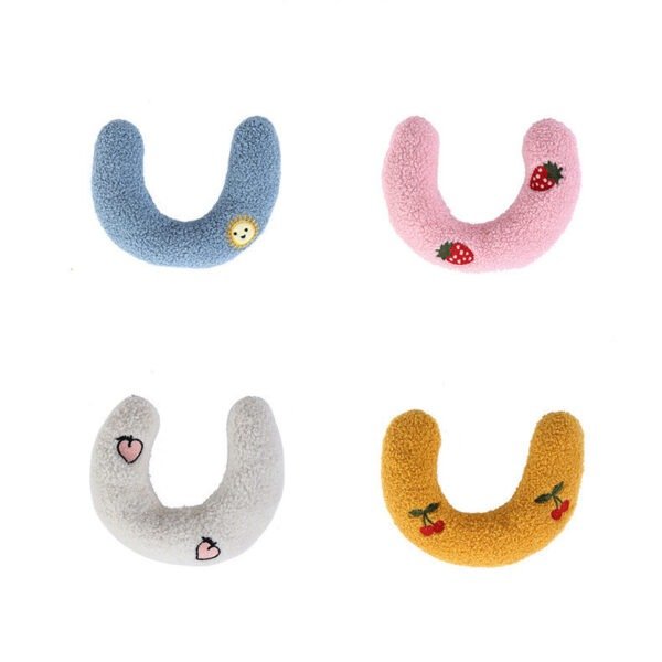 Adorable U-Shaped Pet Neck And Sleep Pillow – Cozy Little Pillow for Cats & Dogs - Image 2