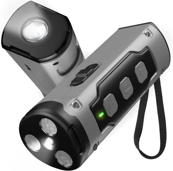 Ultimate Ultrasonic Dog Bark Deterrent with LED Flashlight - Image 5